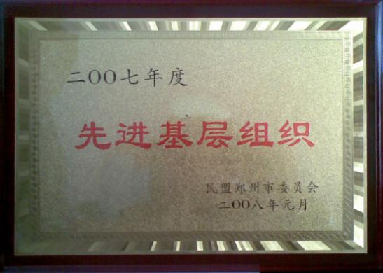 2007年度先进基层组织